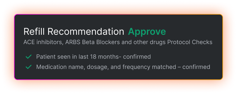 Automated Rx refills preview
