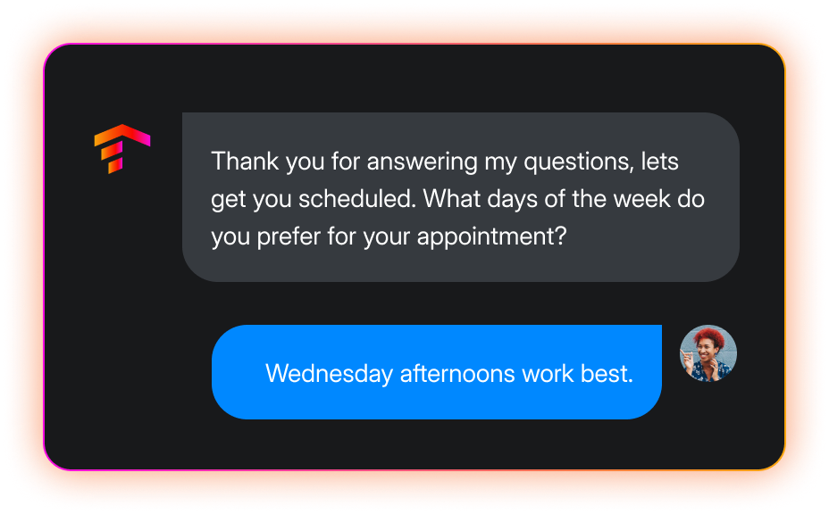 Appointment scheduling preview